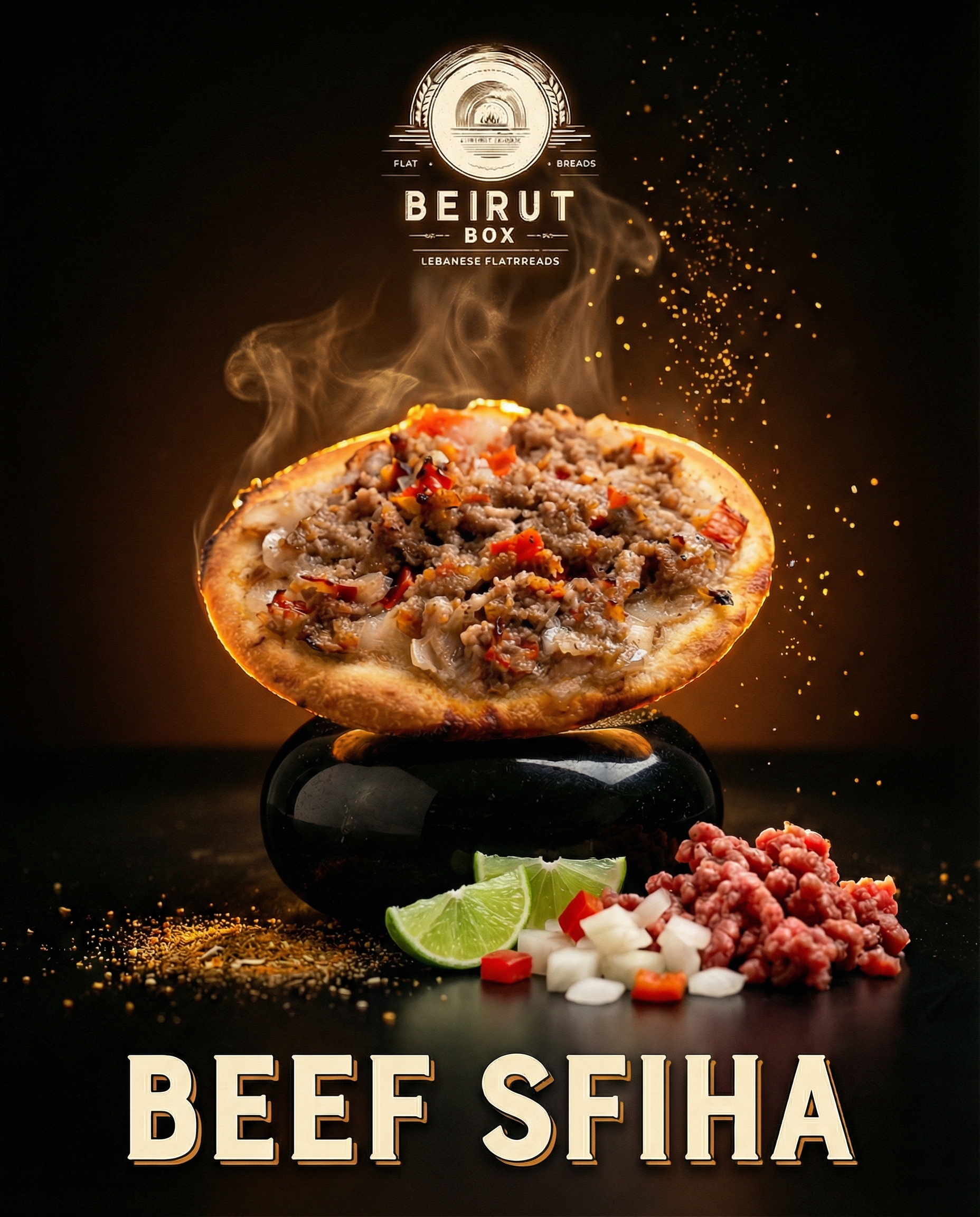 Beef Sfiha